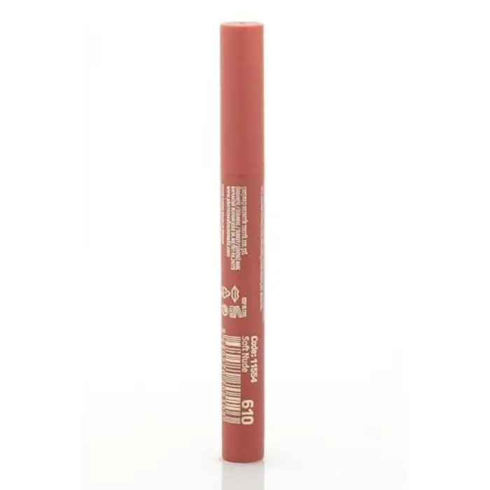 Chubby Silky Matte Lipstick – Waterproof-Ruj-Soft Nude-610