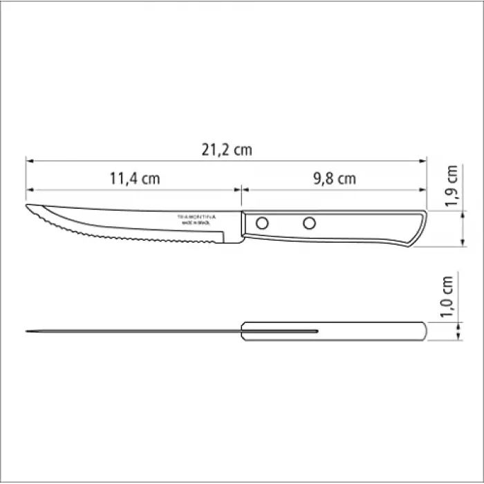 Churrasco 21100/495 Biftek-Steak Bıçağı