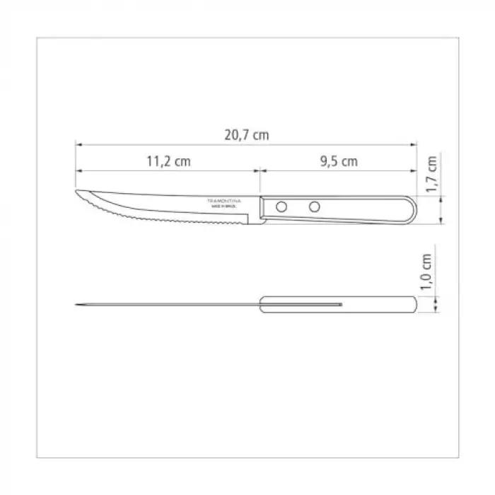 Churrasco 22300/405 13cm Biftek-Steak Bıçağı