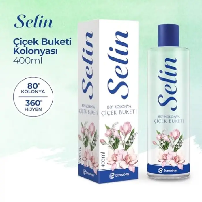 Çiçek Buketi Kolonyası 400 ml 2li paket