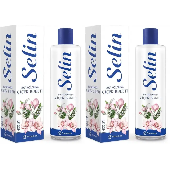Çiçek Buketi Kolonyası 400 ml 2li paket