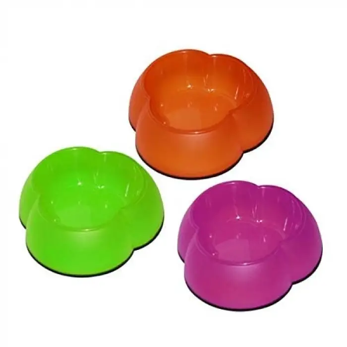 Çiçek Model Köpek Mama Kabı 700 Ml
