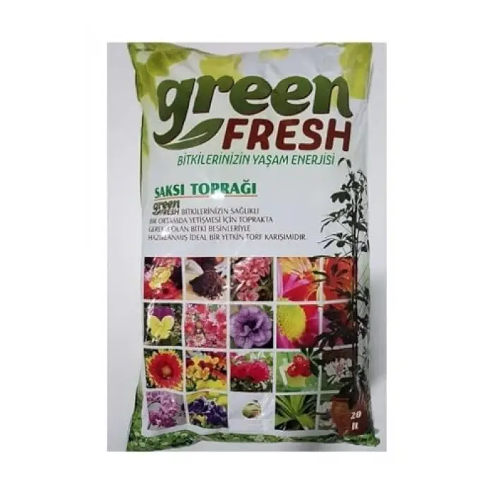 Çiçek Toprağı Yerli Torf 20 L Saksı