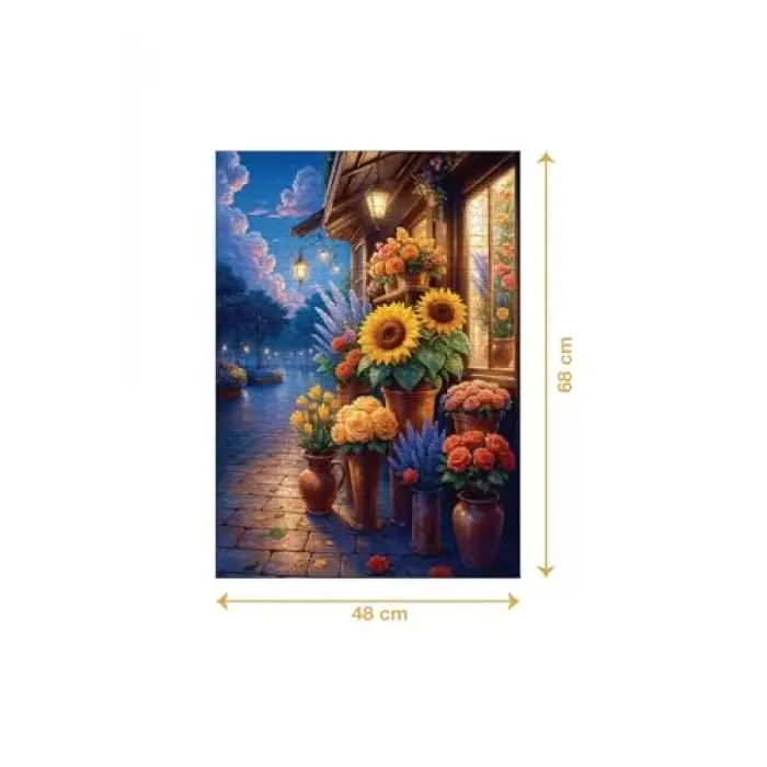 Çiçekçi Dükkanı 1000 Parça 2 Puzzle