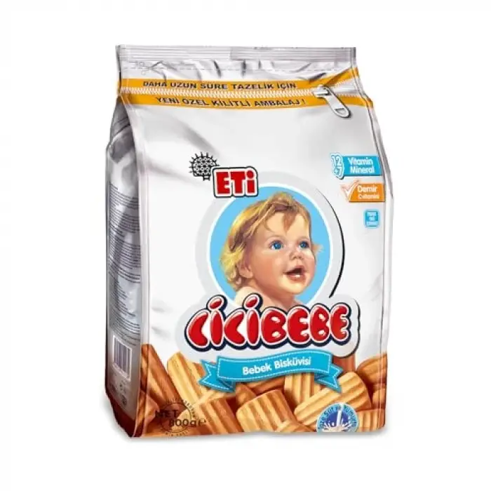 Cicibebe Bisküvi 800 g 4 Adet