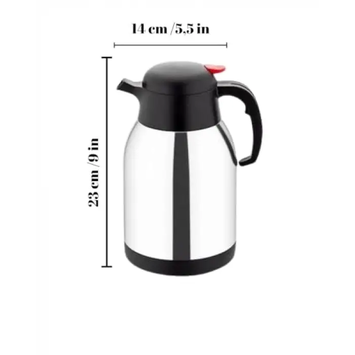 Çift Katmanlı Paslanmaz Çelik Termos, 1.5 L Kapasiteli, Isı Koruma Özellikli