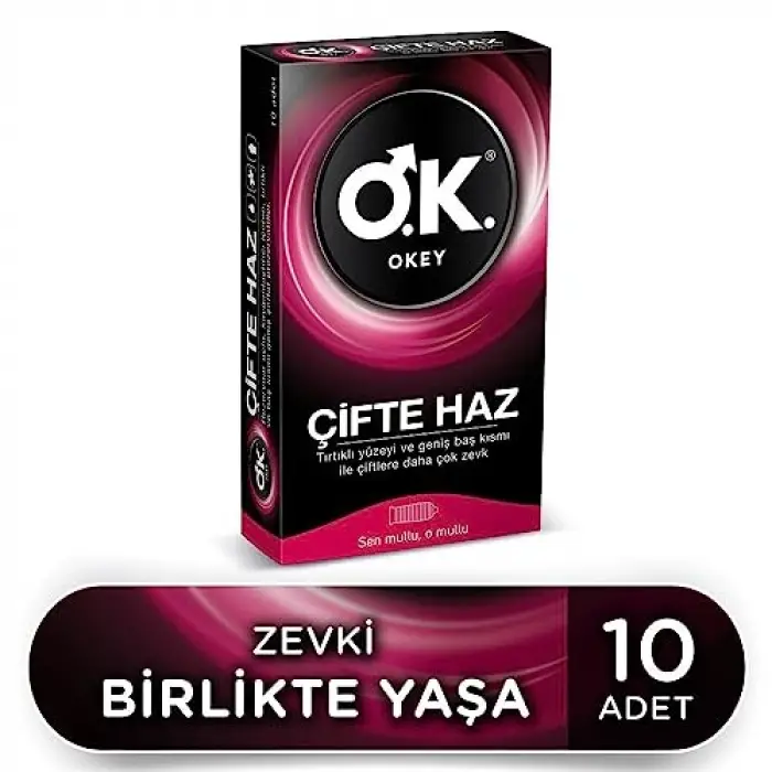 Çifte Haz Prezervatif 10 Adet