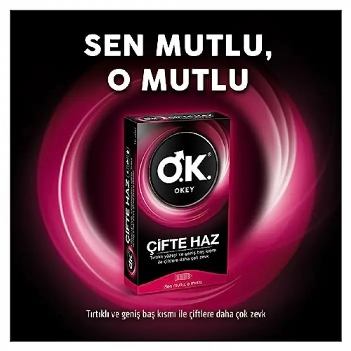 Çifte Haz Prezervatif 10 Adet