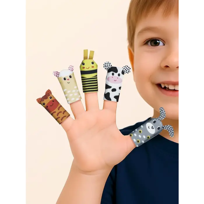 Çiftlik Temalı Parmak Kukla Seti