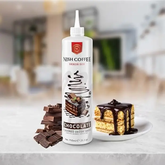Çikolata aromalı dekor sos 750 g