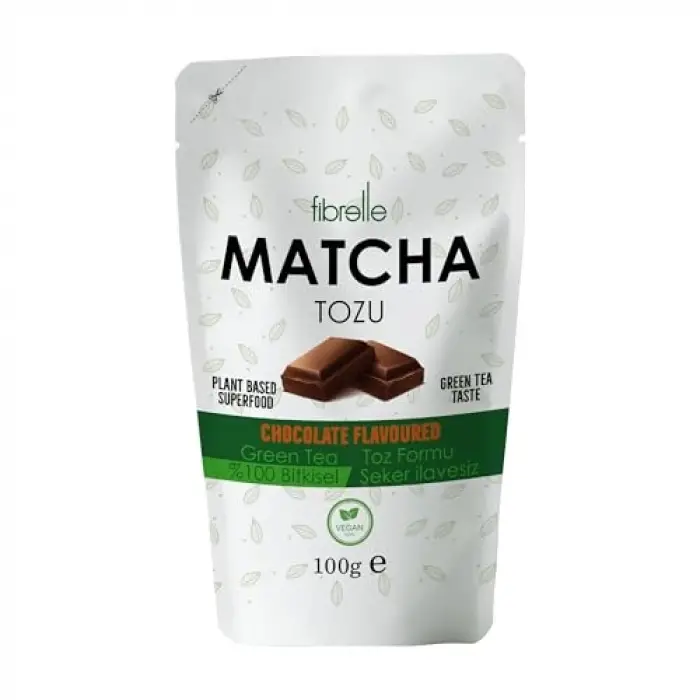 Çikolata Aromalı Matcha, 100 g