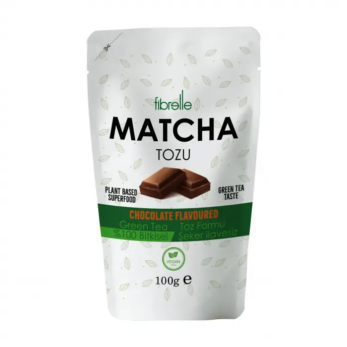 Çikolata Aromalı Matcha, 100 g