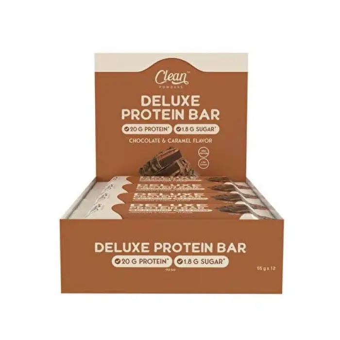 Çikolata-Karamel Protein Bar 55 g, 12 Adet