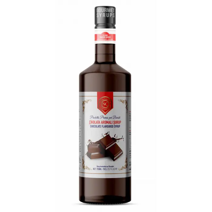 Çikolata; Karamel, Vanilya Aromalı Şurup 3lü Set (3x700 ml)