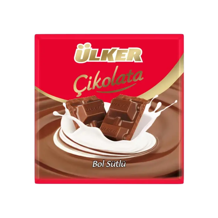 Çikolata Sütlü Kare 60 g X 36 Adet