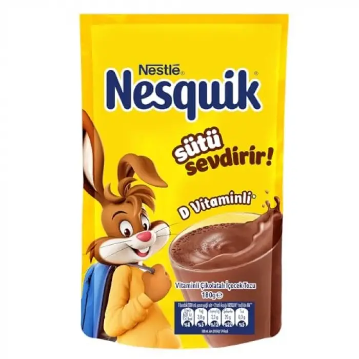 Çikolatalı İçecek Tozu 180 Gr