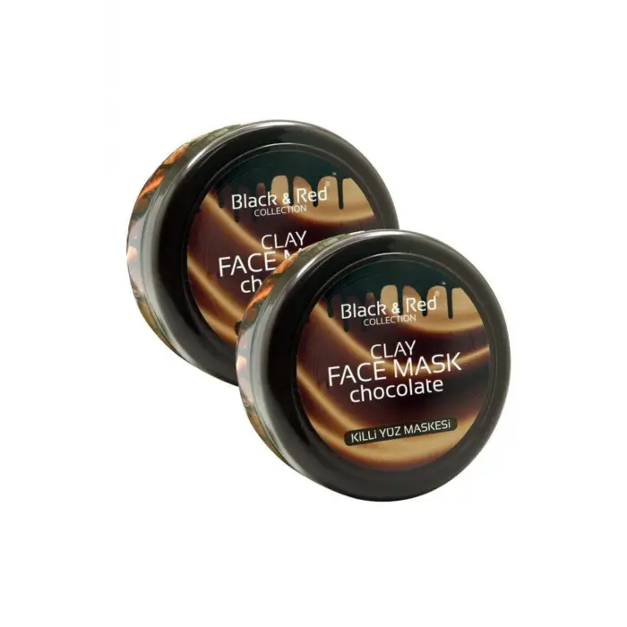 Çikolatalı Kil Yüz Maskesi 2x400 ml