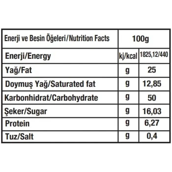Çikolatalı kruvasan 40 g, 20 adet, 1 kutu