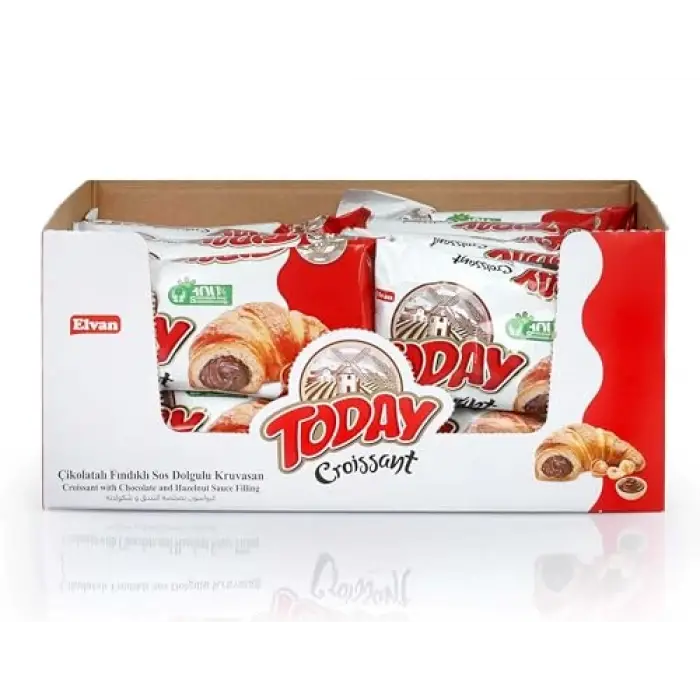 Çikolatalı kruvasan 40 g, 20 adet, 1 kutu