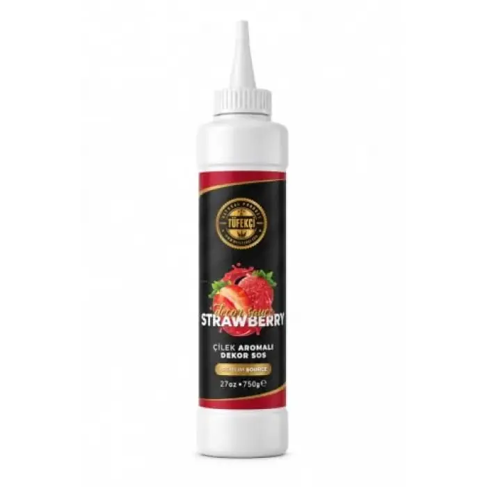 Çilek Aromalı Dekor Sos 750 g