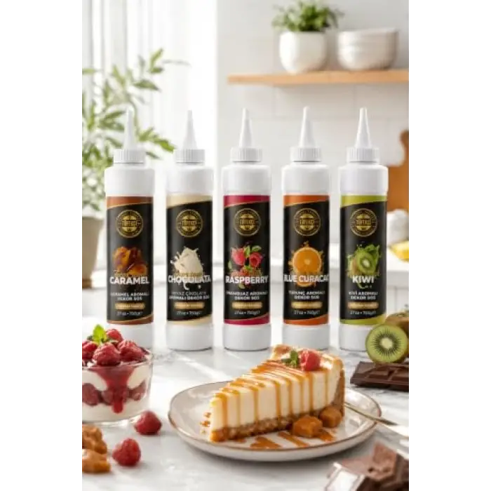 Çilek Aromalı Dekor Sos 750 g