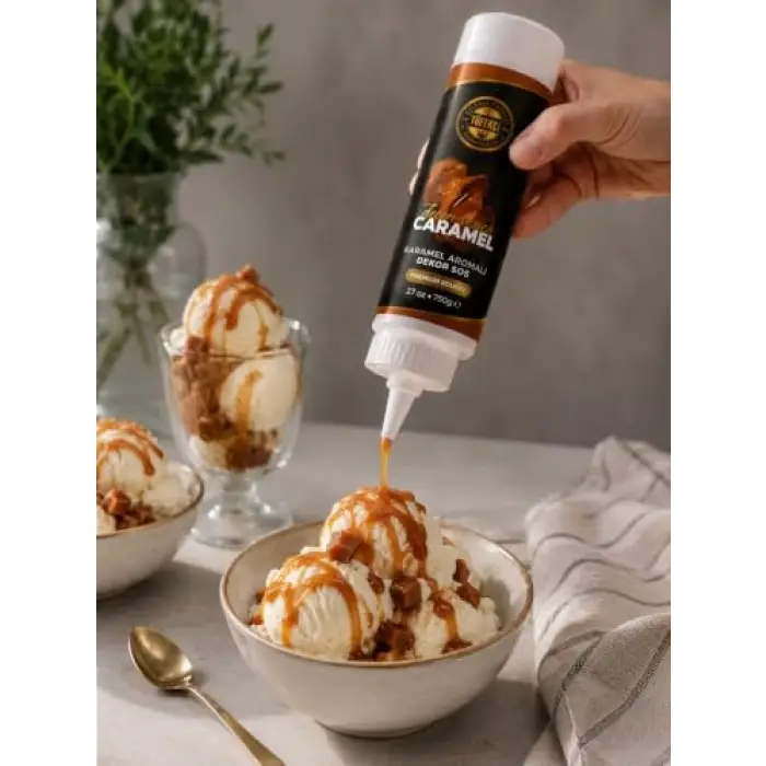 Çilek Aromalı Dekor Sos 750 g