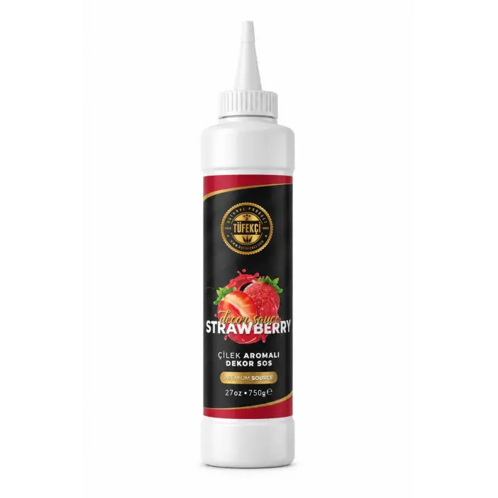 Çilek Aromalı Dekor Sos 750 g