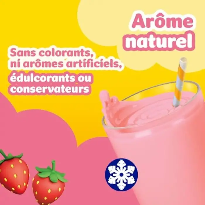 Çilek Aromalı İçecek Tozu