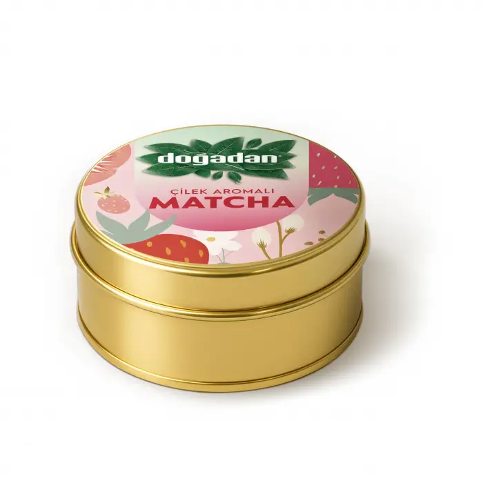 Çilek Aromalı Matcha Çayı