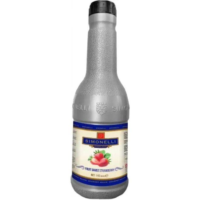 Çilek aromalı meyve püresi, 1 kg
