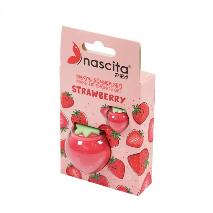 Çilek Makyaj Süngeri - 107 2li set