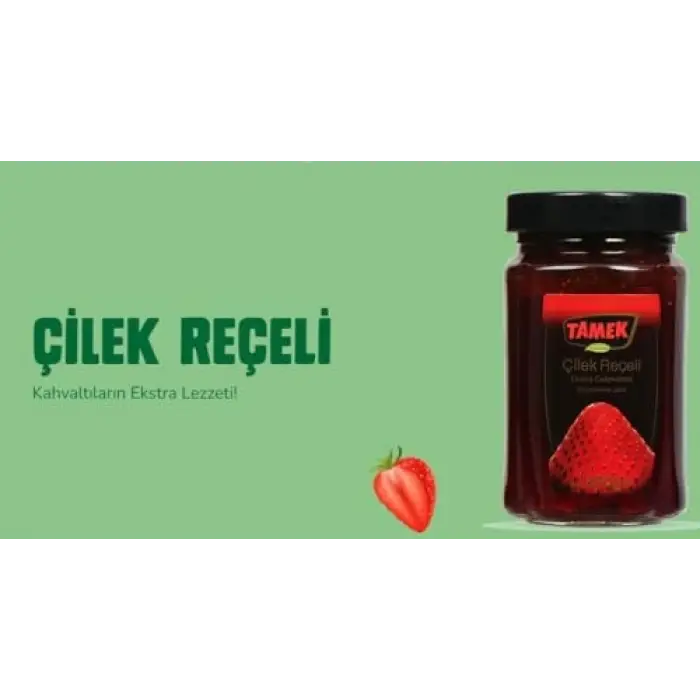 Çilek Reçeli Premium 380 g