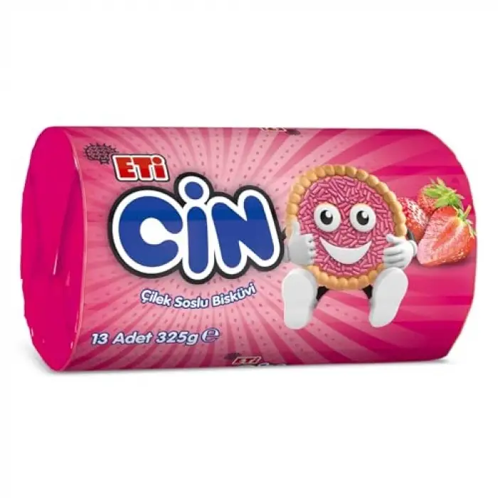 Çilekli Bisküvi 325 g