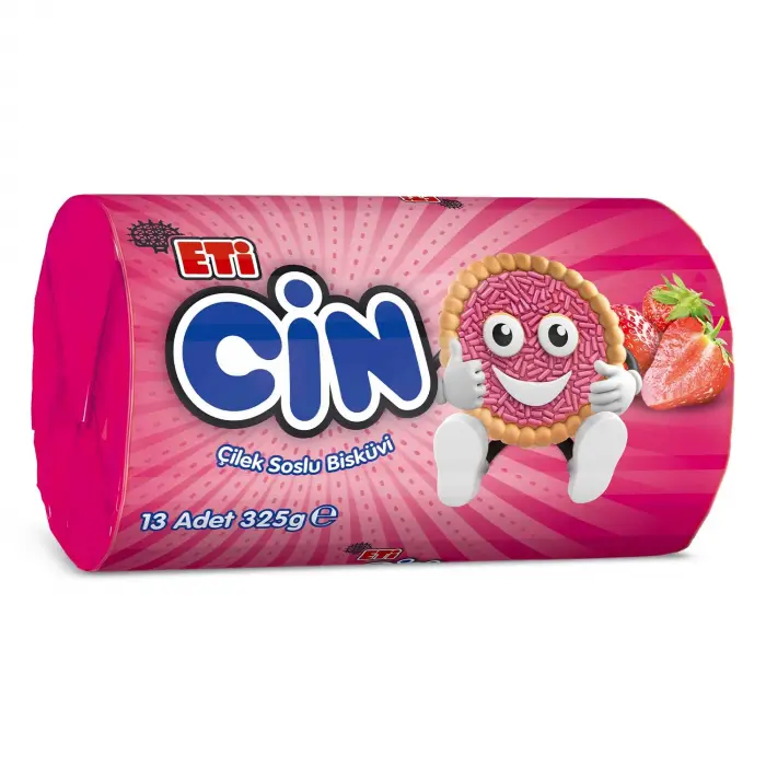 Çilekli Bisküvi 325 g
