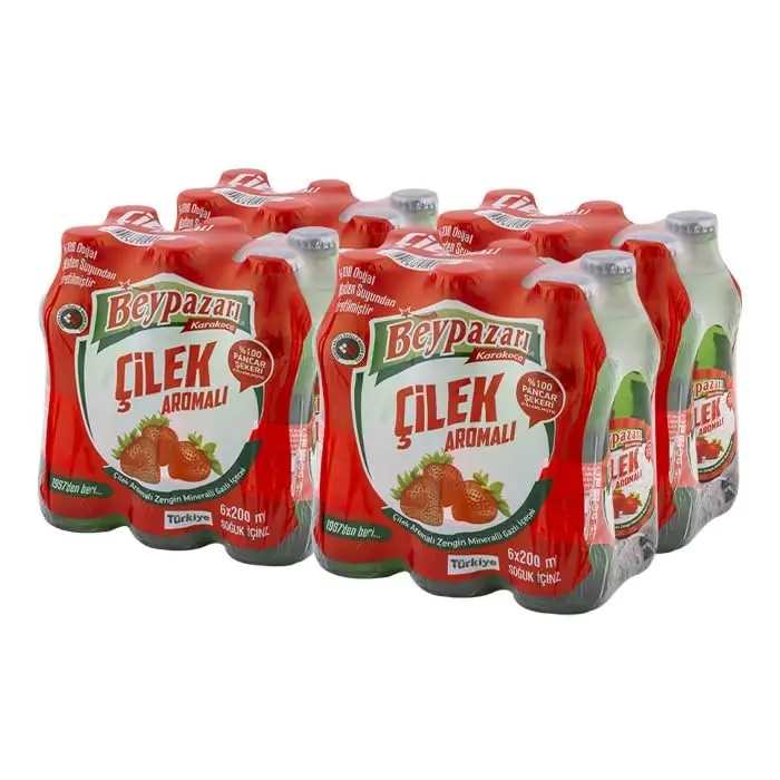 Çilekli Maden Suyu (24x200 ml)