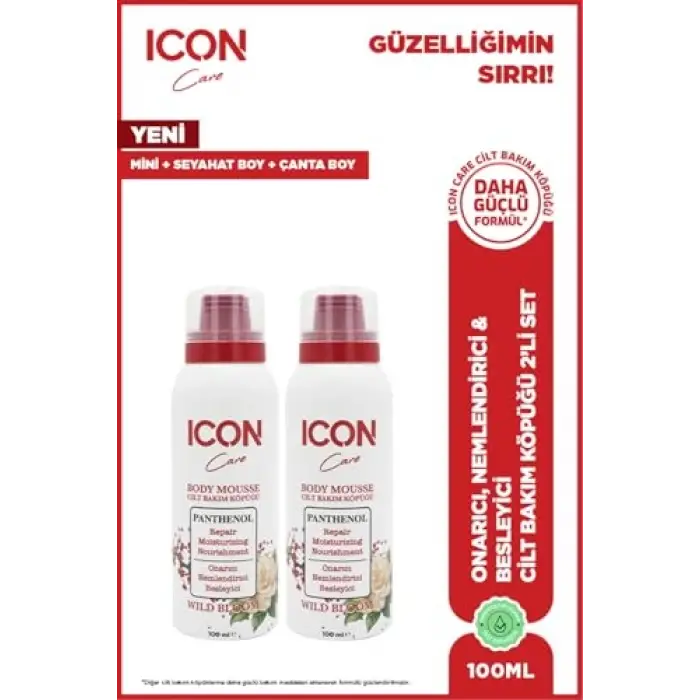 Cilt Bakım Köpüğü Wıld Bloom 100ml 2li Set