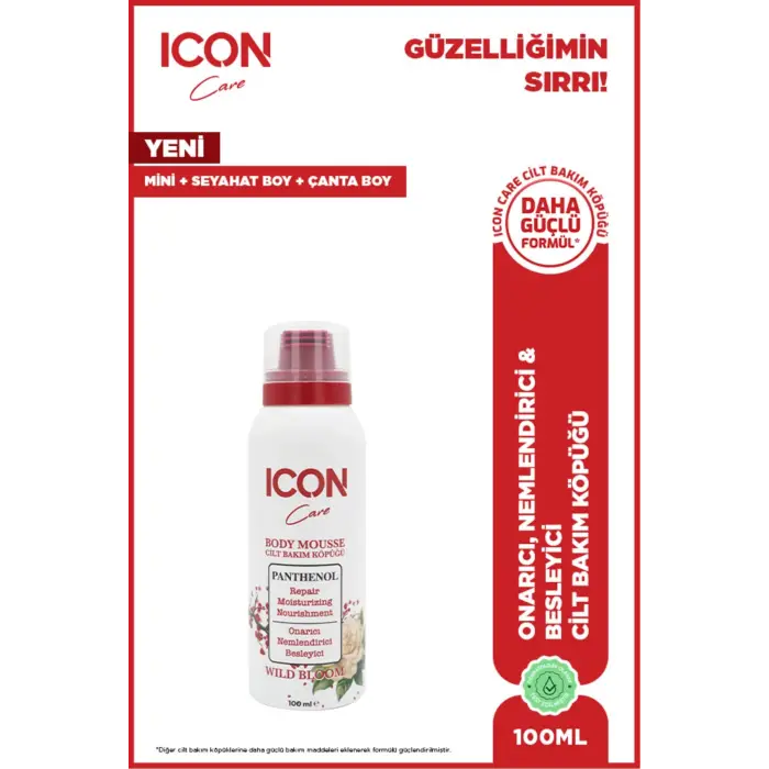 Cilt Bakım Köpüğü Wıld Bloom 100ml 3lü Set