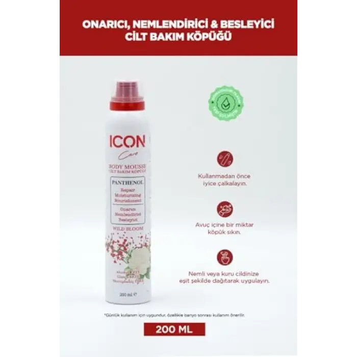 Cilt Bakım Köpüğü Wild Bloom 200 Ml