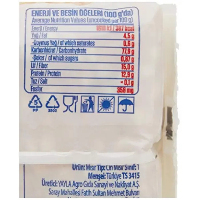 Cin Mısır 500 g