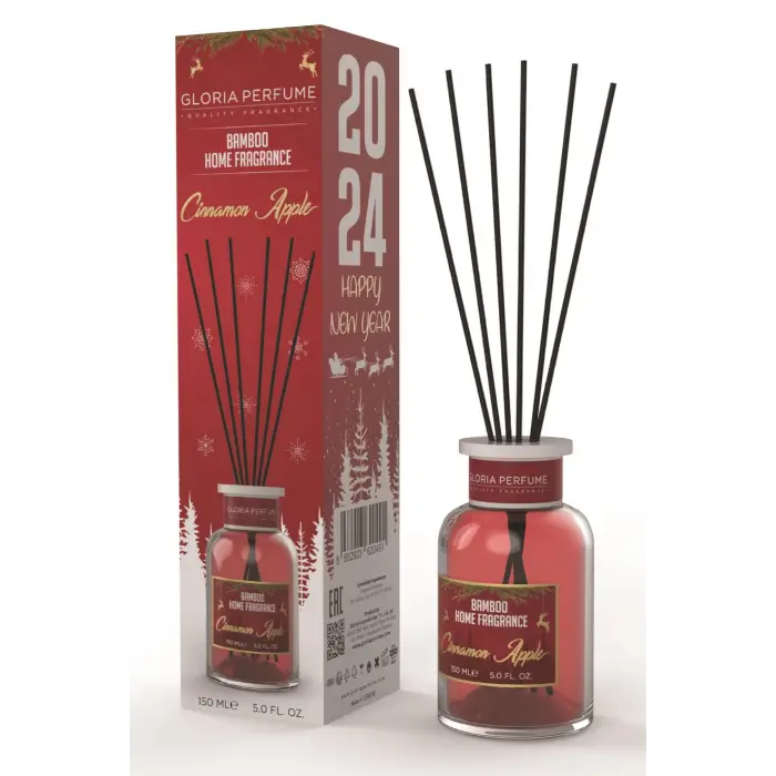 Cinnamon Apple Bambu Çubuklu Oda Kokusu 150 ml