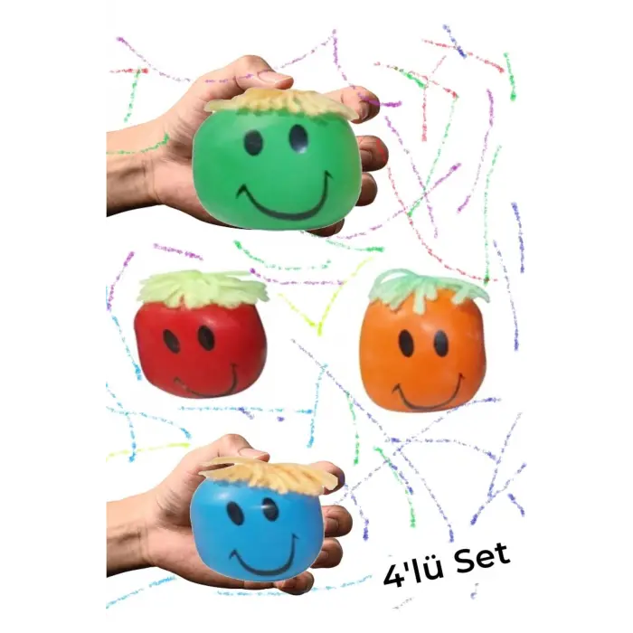 Cino Slime Oyuncak Seti, 4 Adet