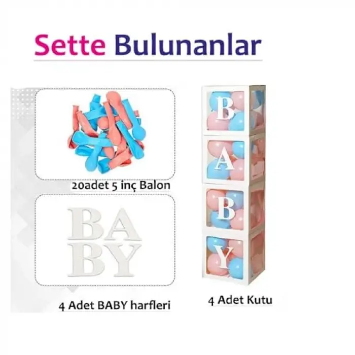 Cinsiyet Belirleme Parti Seti (Konsept 2)