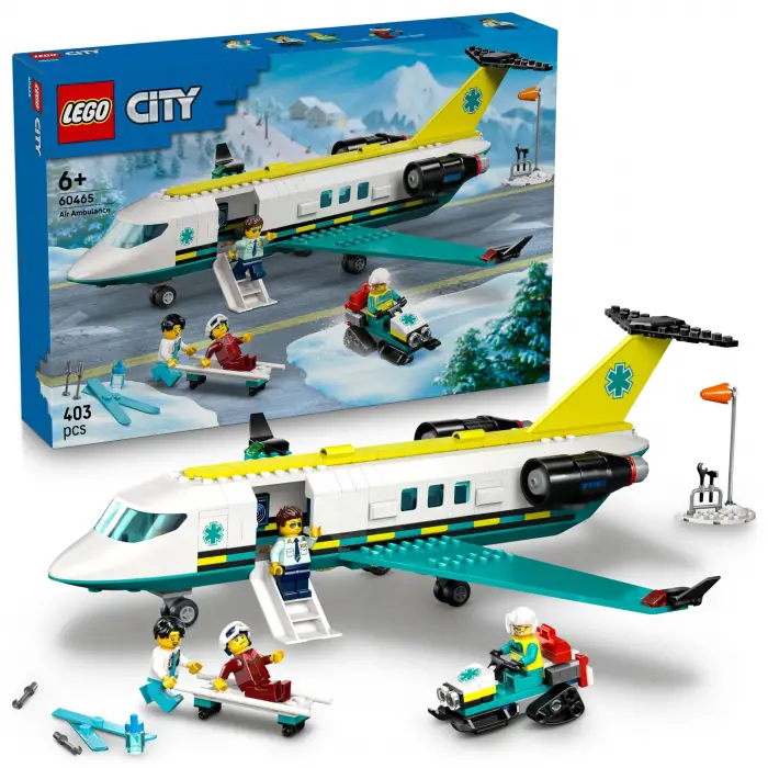 City Acil Hava Ambulans Uçağı 60465