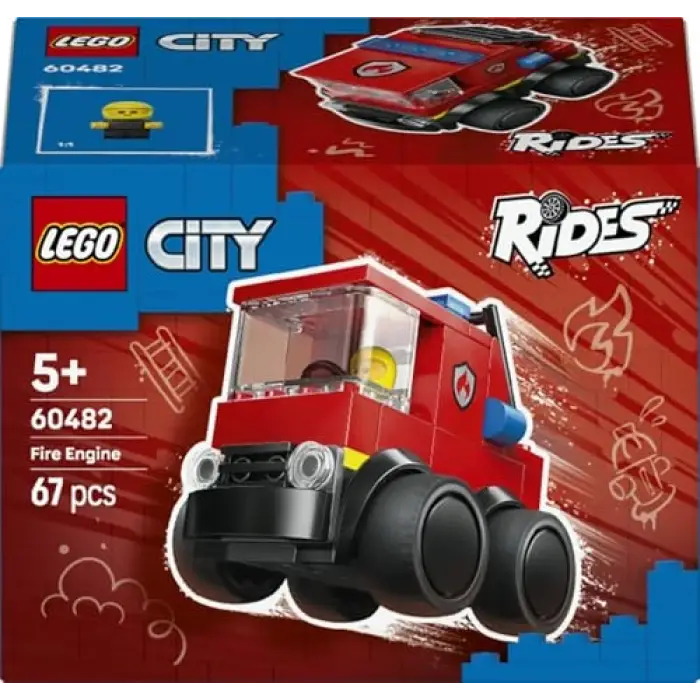 City İtfaiye Kamyonu Yapım Seti 60482