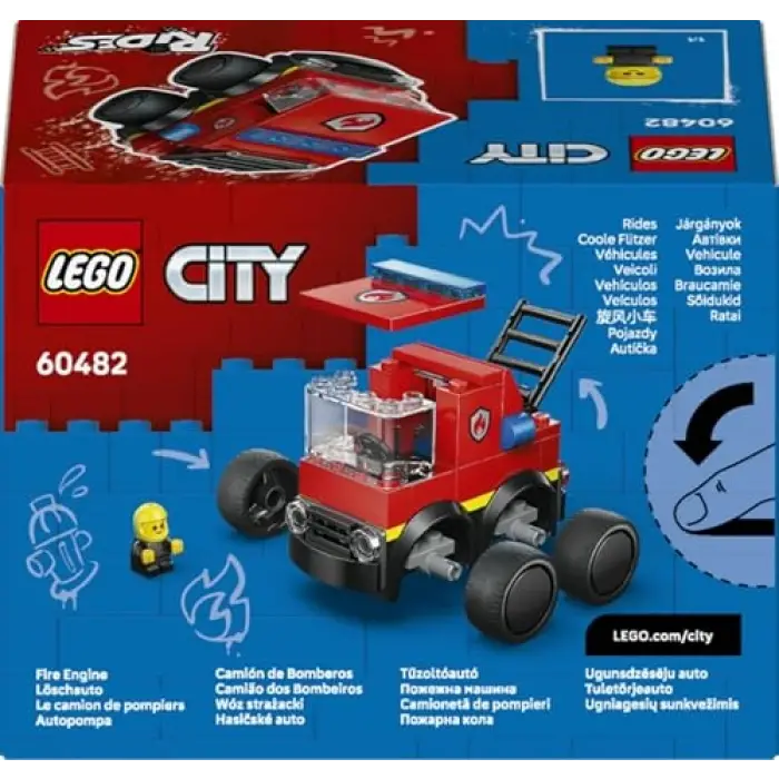 City İtfaiye Kamyonu Yapım Seti 60482