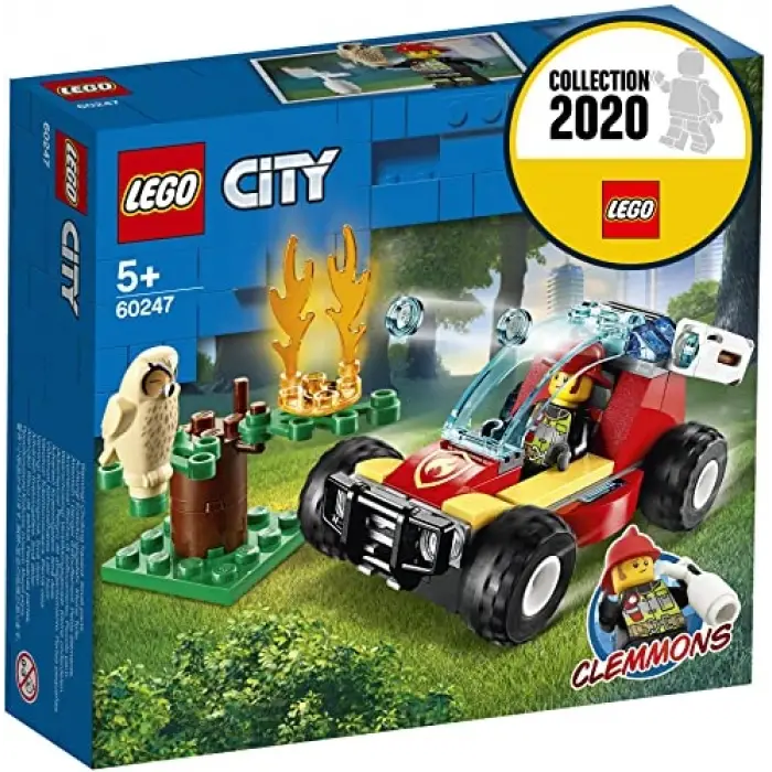 City Orman Yangını 60247 Yapım Seti (84 Parça)