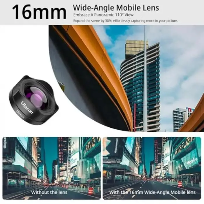 CL-005 16 mm Geniş Açılı Telefon Lensi