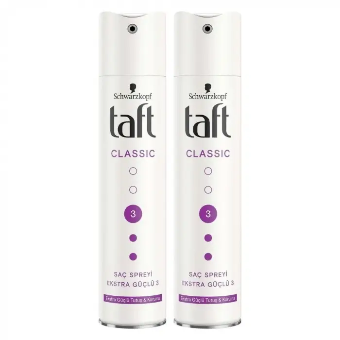 Classic Ekstra Güçlü Sprey 250 Ml X 2 Adet