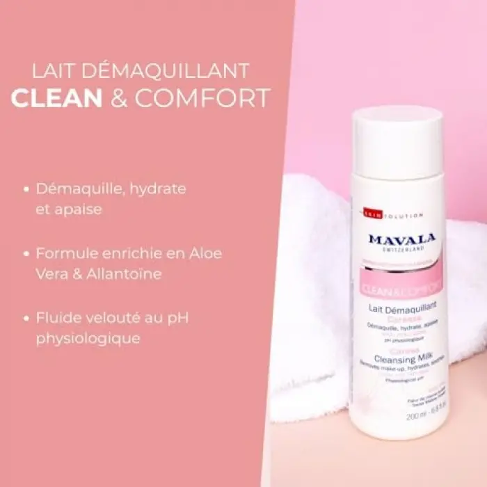 Clean & Comfort Okşayan Temizleme Sütü 200 ml