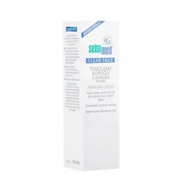 CLEAR FACE TEMİZLEME KÖPÜĞÜ 50 ML